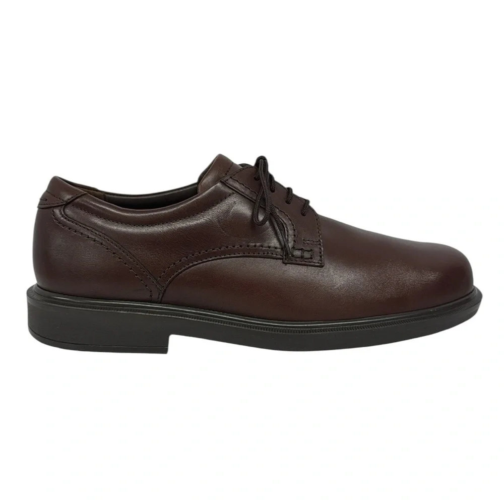 New SAS Ambassador Brown Leather Comfort Oxford Lace Up Men's Dress Shoes 10 N